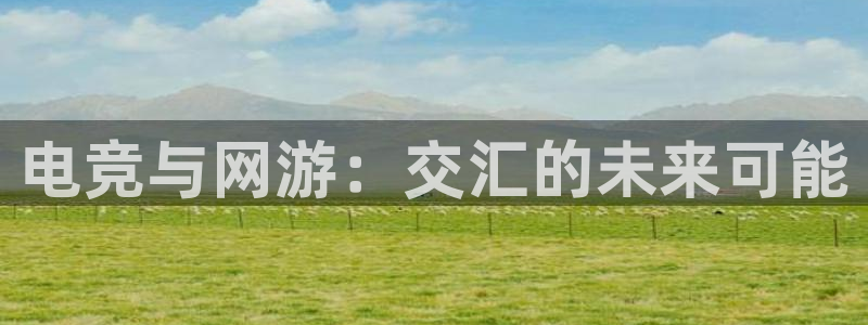 乐鱼电竞app：电竞与网游：交汇的未来可能