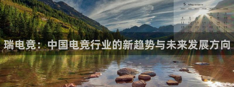 乐鱼电竞平台：瑞电竞：中国电竞行业的新趋势与未来发展方向